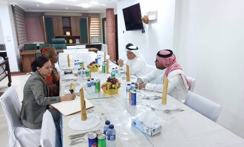 على حسن بن جعفر يودع مبعوثة أممية 1 FB IMG 1747420777432