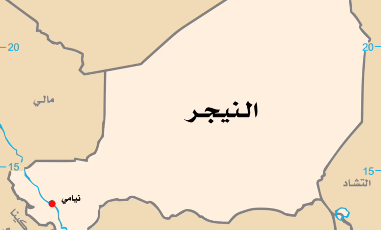 النيجر تعتمد سفير سوداني جديد 1 Niger map ar 1