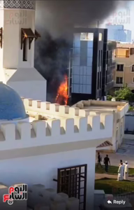 41532 حريق فى دبى مول في الشيخ زايد 5