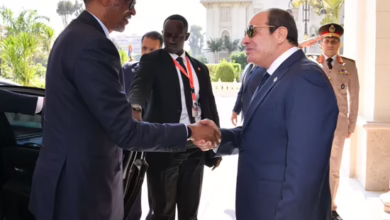 202784 الرئيس السيسى ورئيس رواندا بول كاجامى 1